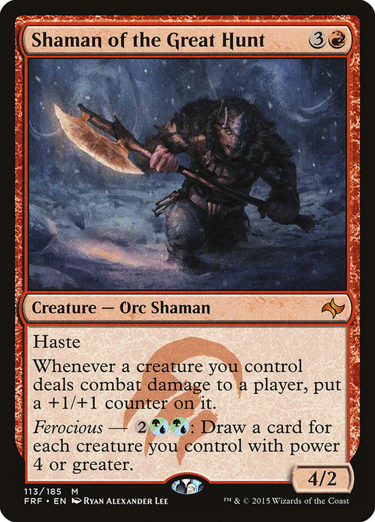 Shaman of the Great Hunt [Fate Reforged] [Foil]