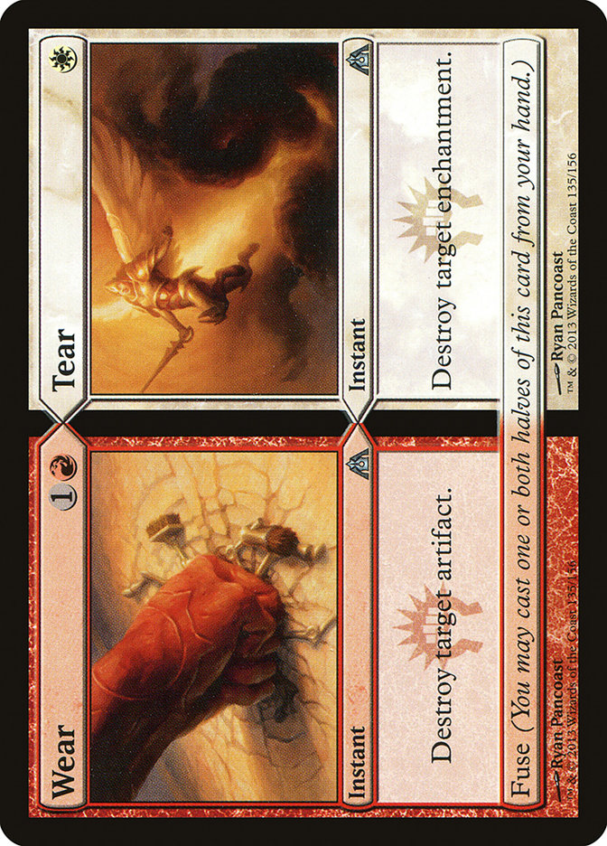 Wear // Tear [Dragon's Maze] [Foil]