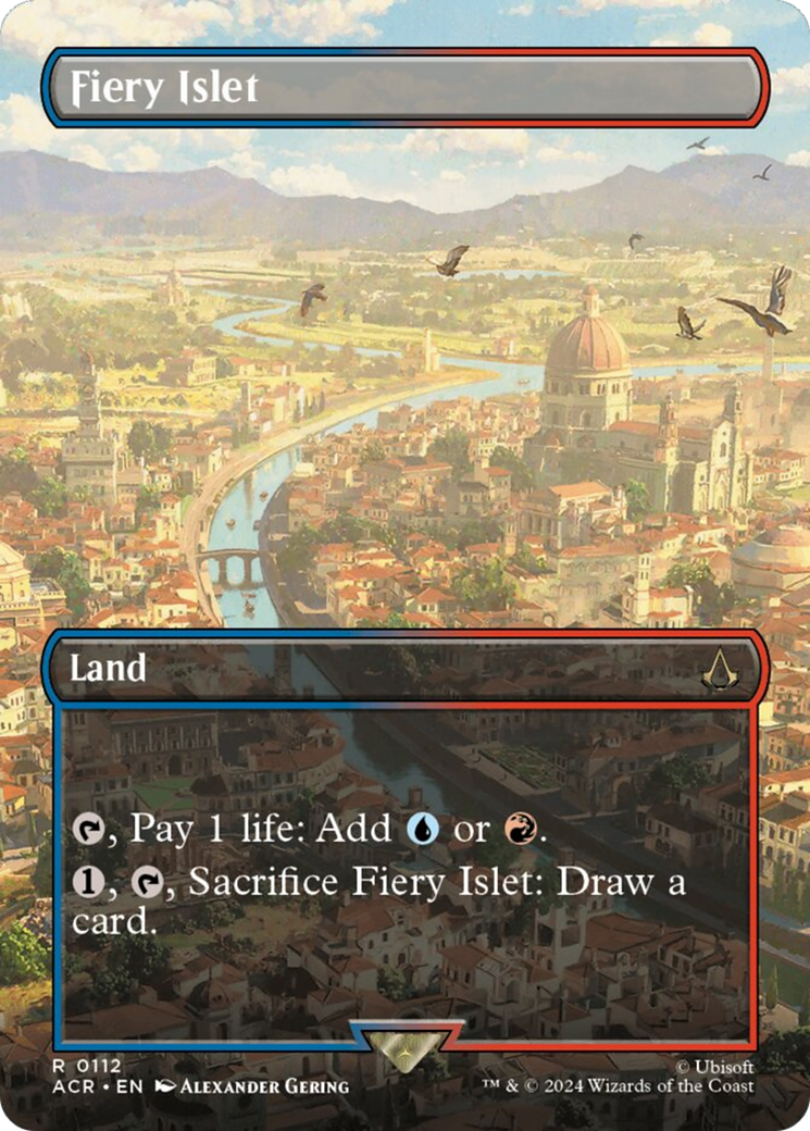 Fiery Islet (Borderless) [Assassin's Creed] [Foil]