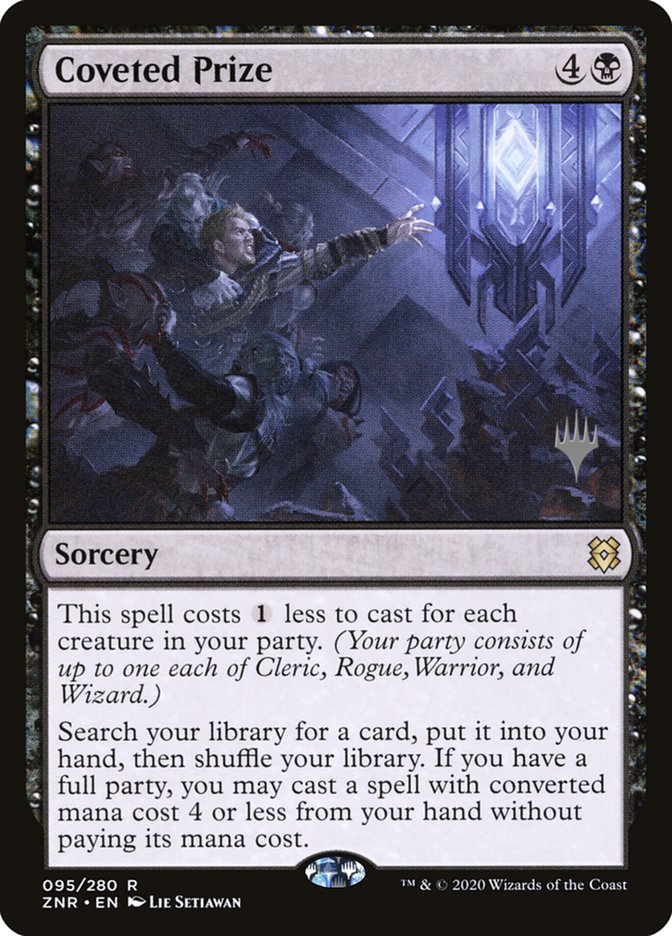 Coveted Prize (Promo Pack) [Zendikar Rising Promos] [Foil]
