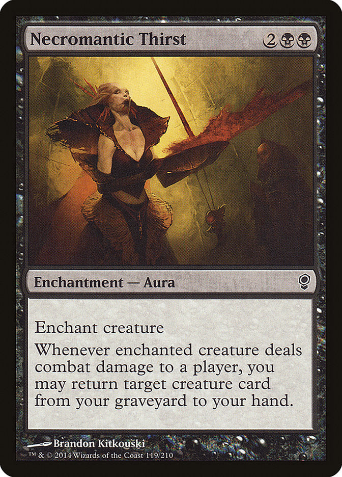 Necromantic Thirst [Conspiracy] [Foil]