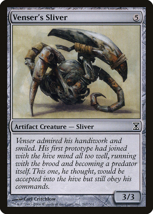 Venser's Sliver [Time Spiral] [Foil]