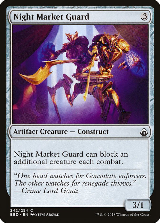 Night Market Guard [Battlebond] [Foil]