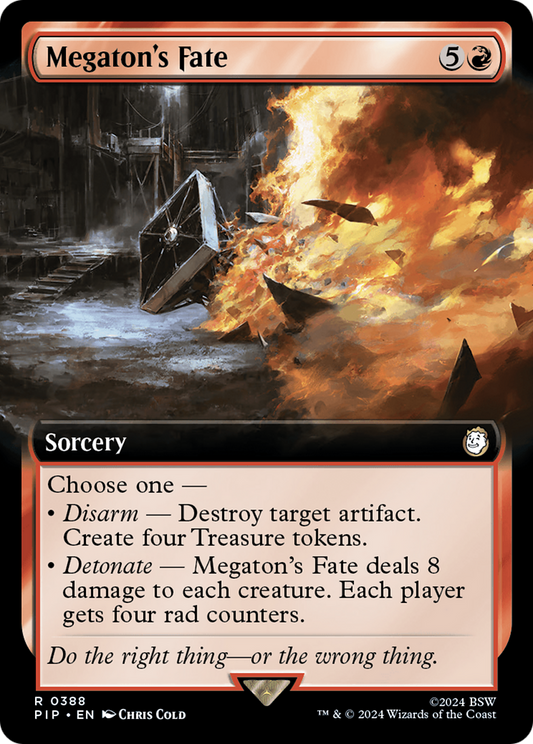 Megaton's Fate (Extended Art) [Fallout] [Foil]