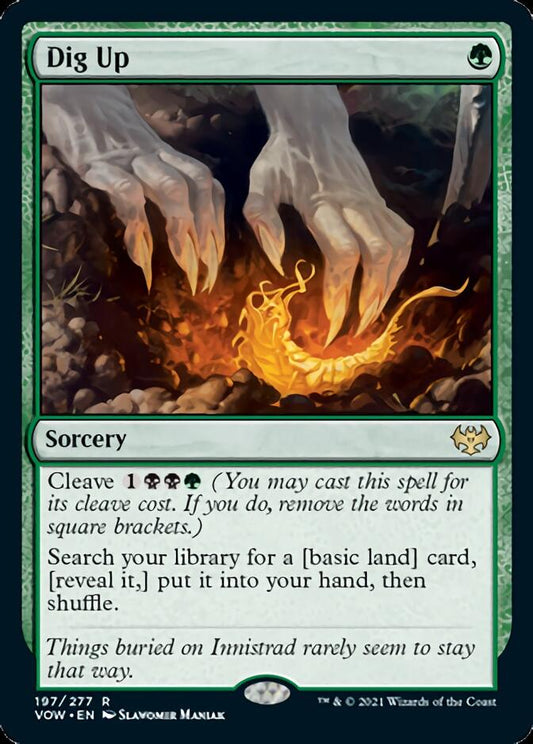 Dig Up [Innistrad: Crimson Vow] [Foil]
