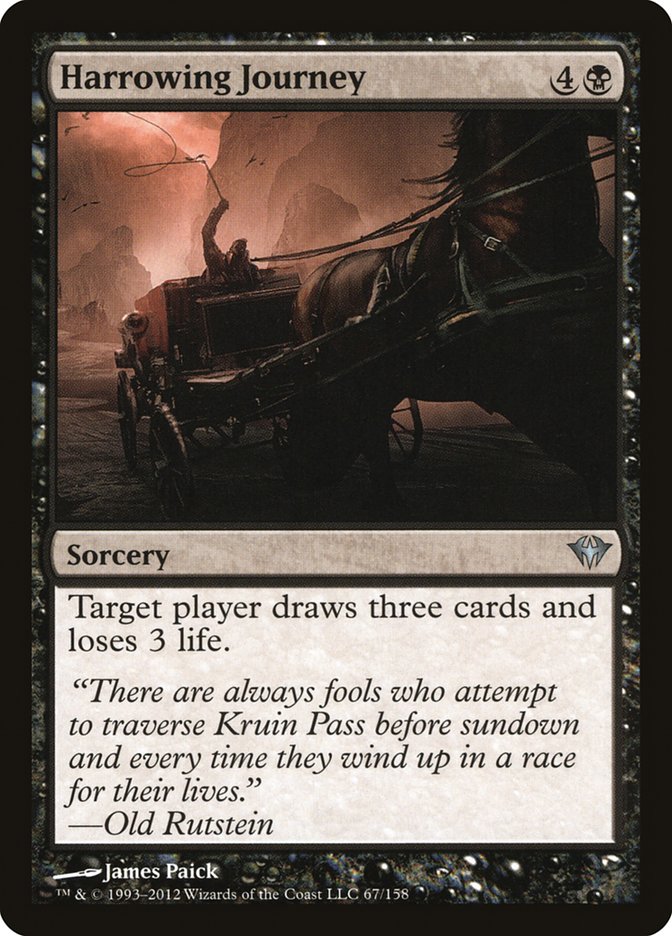Harrowing Journey [Dark Ascension] [Foil]