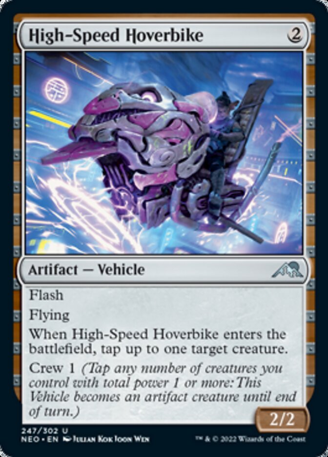 High-Speed Hoverbike [Kamigawa: Neon Dynasty] [Foil]