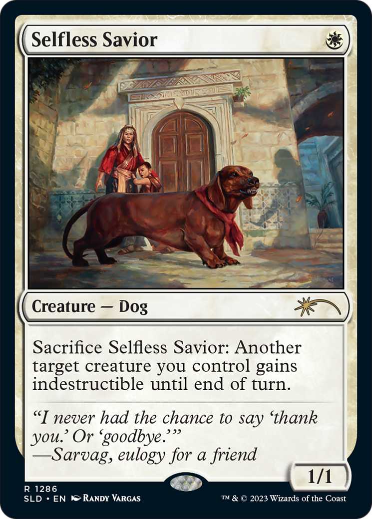 Selfless Savior [Secret Lair Drop Series] [Foil]
