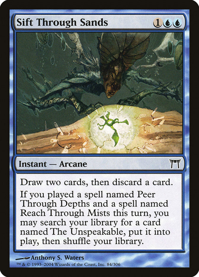 Sift Through Sands [Champions of Kamigawa] [Foil]