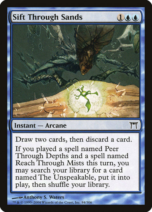 Sift Through Sands [Champions of Kamigawa] [Foil]