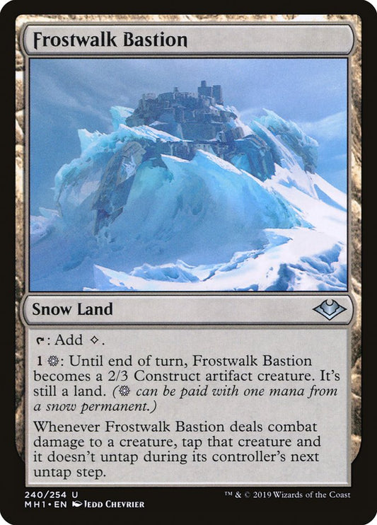 Frostwalk Bastion [Modern Horizons] [Foil]