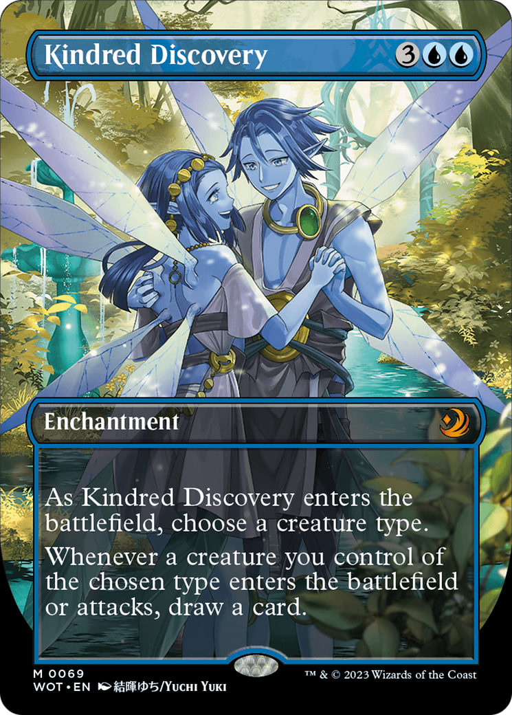 Kindred Discovery (Anime Borderless) [Wilds of Eldraine: Enchanting Tales] [Foil]