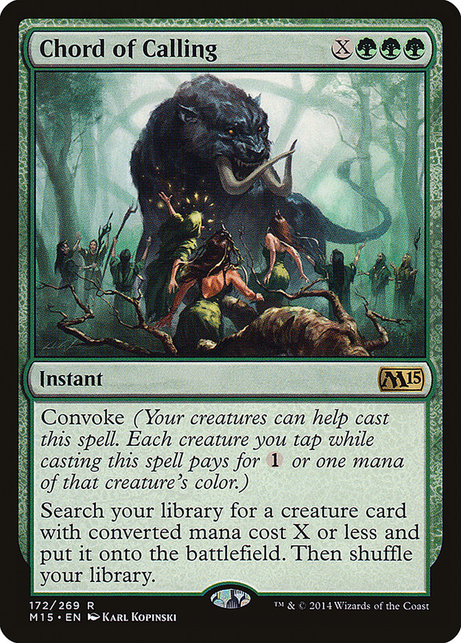 Chord of Calling [Core Set 2015] [Foil]