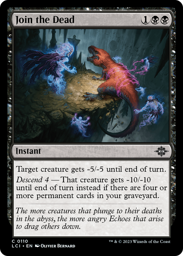 Join the Dead [The Lost Caverns of Ixalan] [Foil]