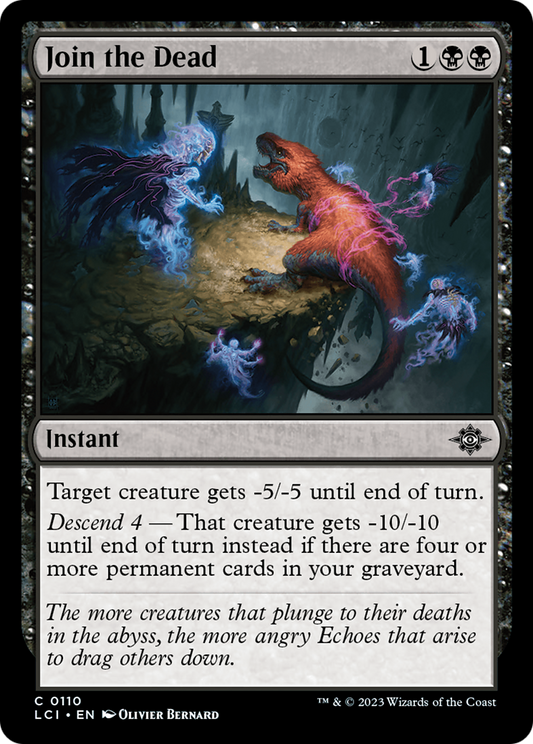 Join the Dead [The Lost Caverns of Ixalan] [Foil]