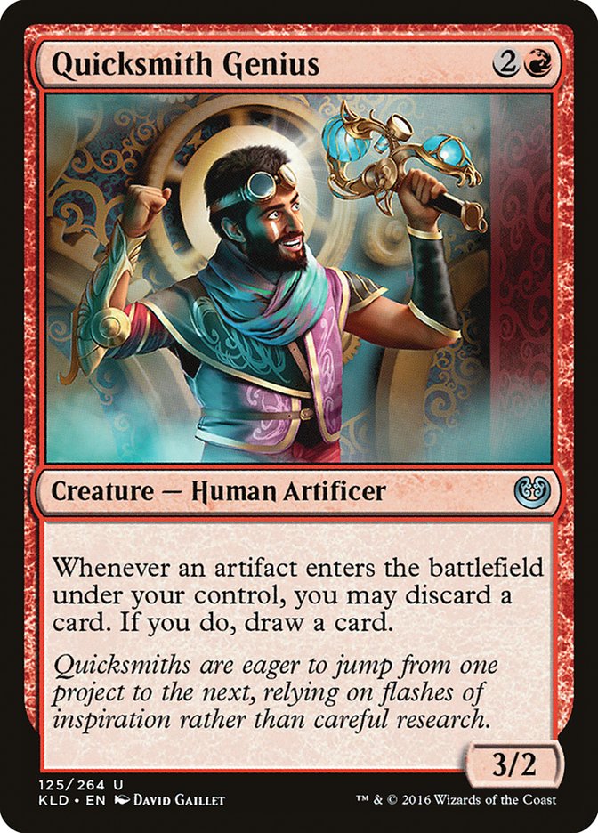 Quicksmith Genius [Kaladesh] [Foil]