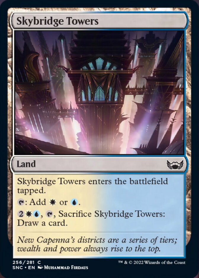 Skybridge Towers [Streets of New Capenna] [Foil]