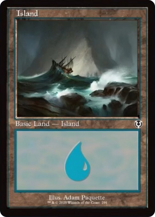 Island (291) (Retro Frame) [Innistrad Remastered] [Foil]