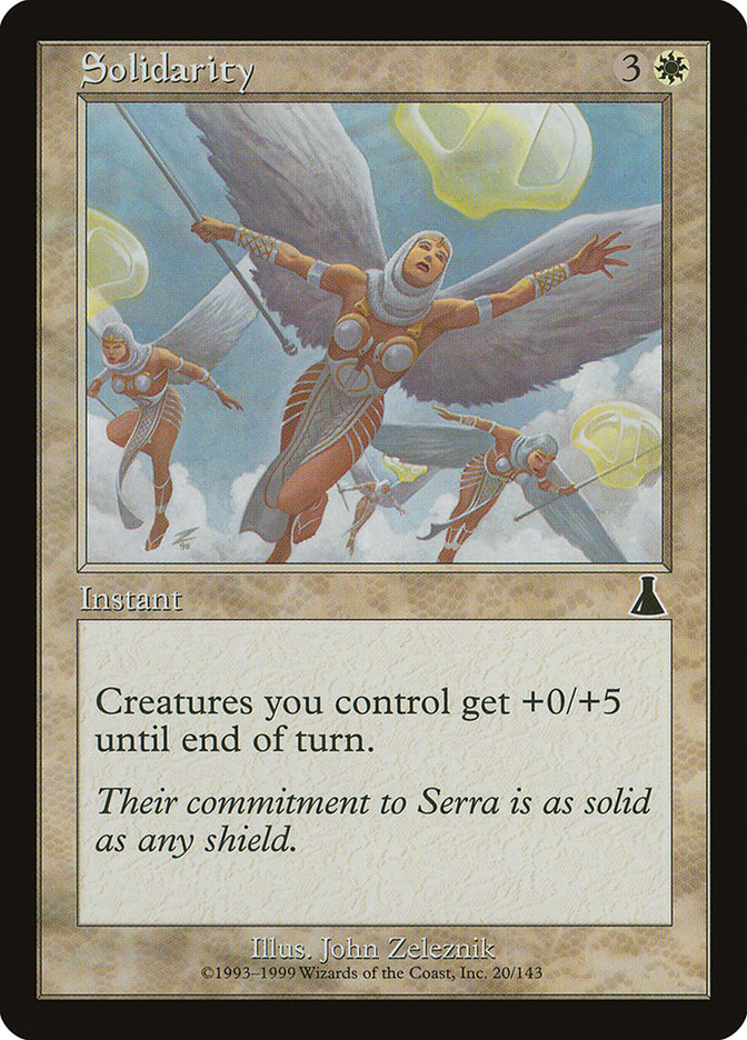 Solidarity [Urza's Destiny] [Foil]