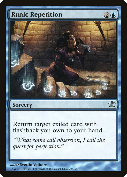 Runic Repetition [Innistrad] [Foil]