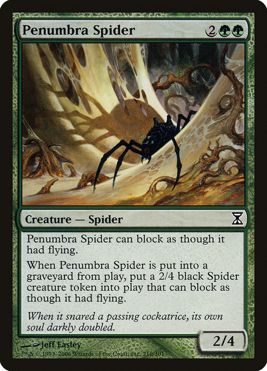Penumbra Spider [Time Spiral] [Foil]