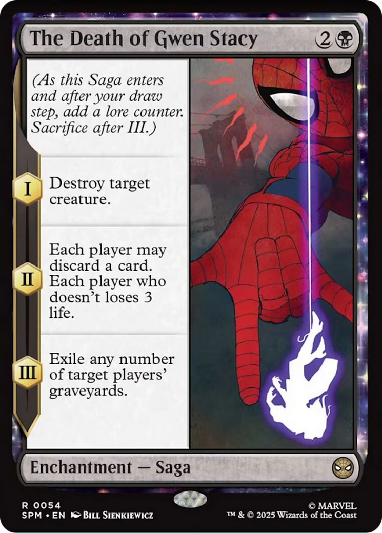 The Death of Gwen Stacy [Marvel's Spider-Man] [Foil]