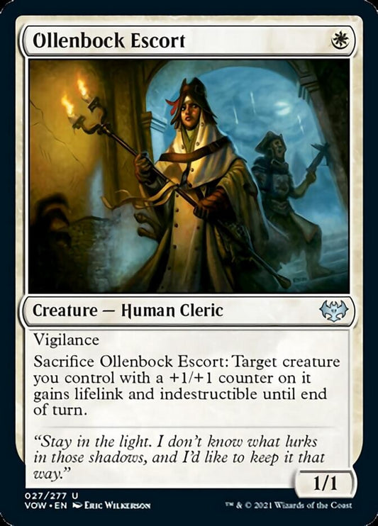 Ollenbock Escort [Innistrad: Crimson Vow] [Foil]
