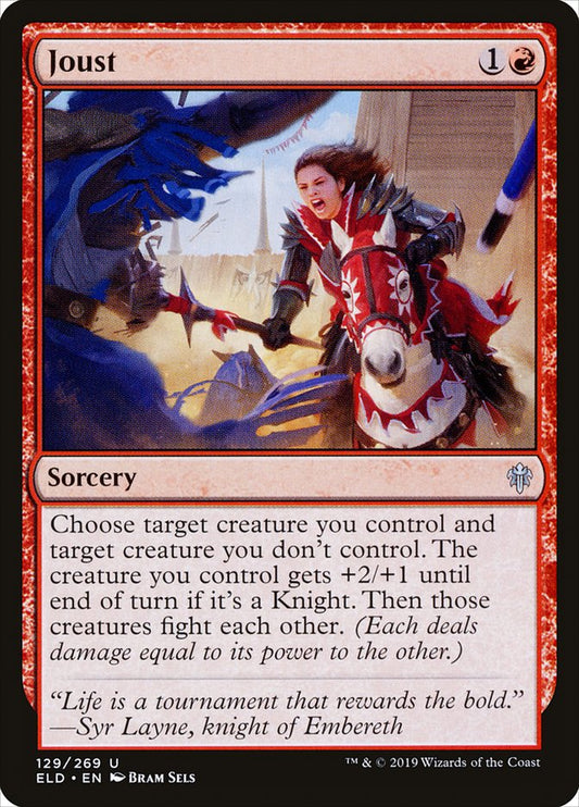 Joust [Throne of Eldraine] [Foil]