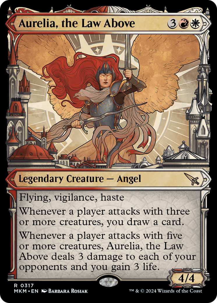 Aurelia, the Law Above (Showcase) (0317) [Murders at Karlov Manor] [Foil]
