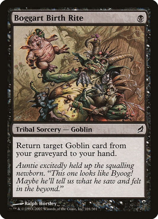 Boggart Birth Rite [Lorwyn] [Foil]