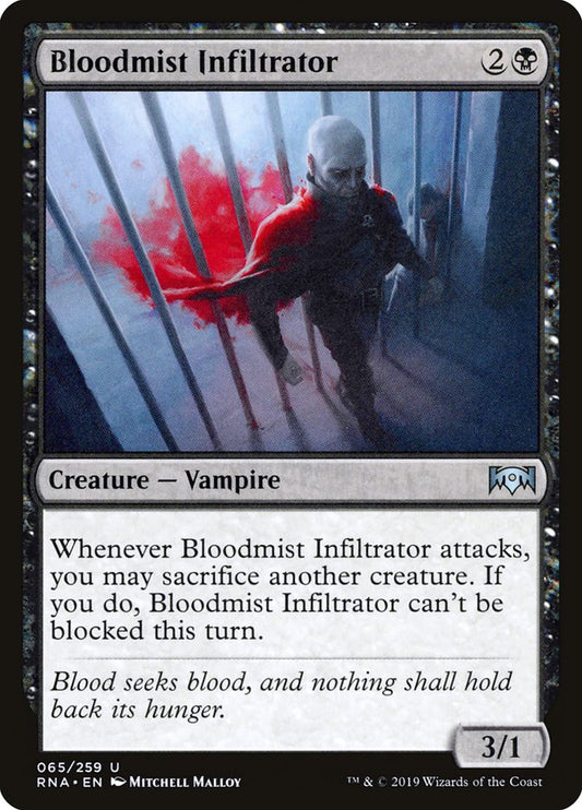Bloodmist Infiltrator [Ravnica Allegiance] [Foil]