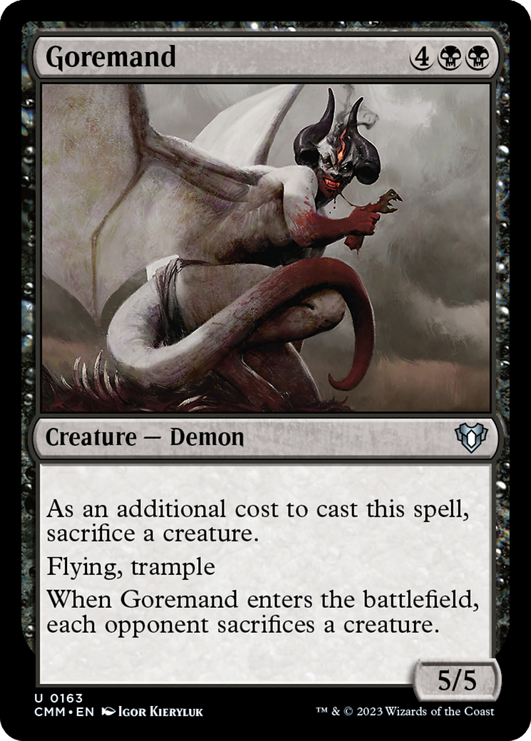 Goremand [Commander Masters] [Foil]