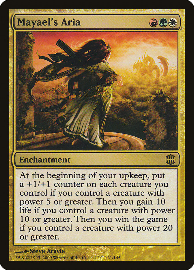 Mayael's Aria [Alara Reborn] [Foil]