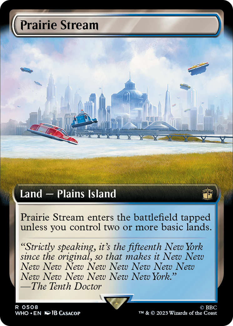 Prairie Stream (Extended Art) [Doctor Who] [Foil]