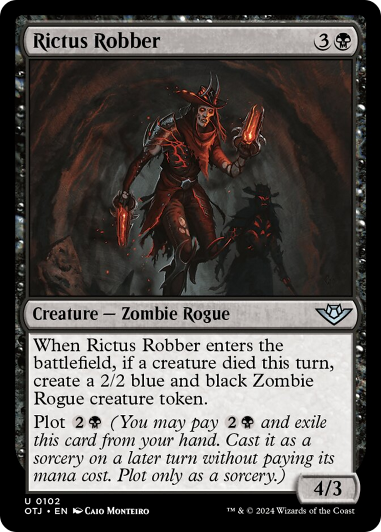 Rictus Robber [Outlaws of Thunder Junction] [Foil]