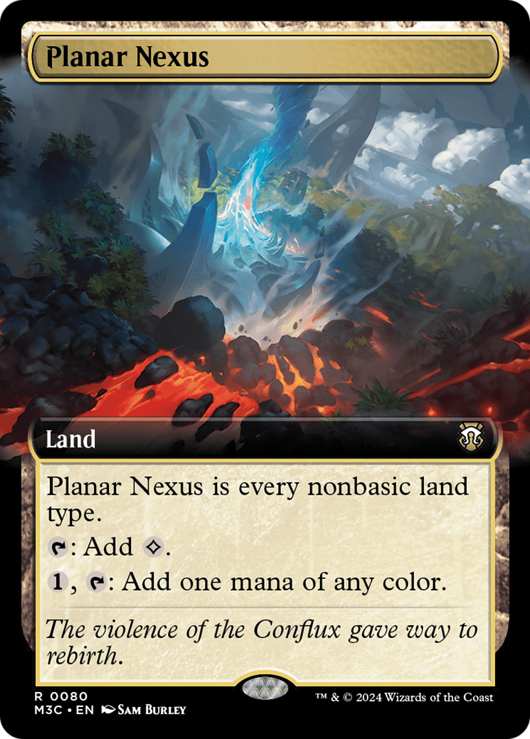 Planar Nexus (Extended Art) [Modern Horizons 3 Commander] [Foil]