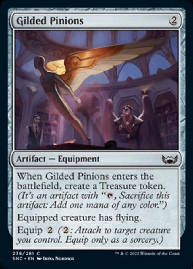 Gilded Pinions [Streets of New Capenna] [Foil]