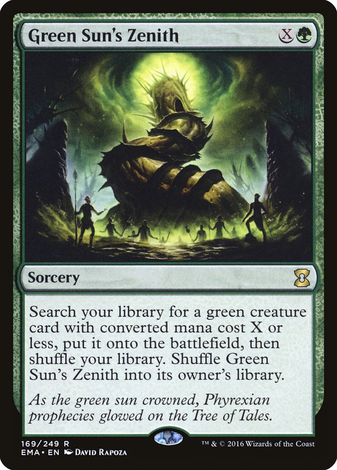 Green Sun's Zenith [Eternal Masters] [Foil]