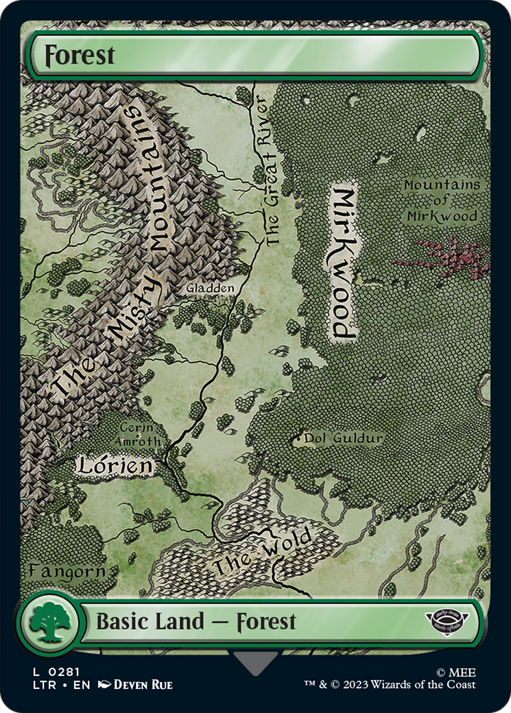 Forest (281) [The Lord of the Rings: Tales of Middle-Earth] [Foil]