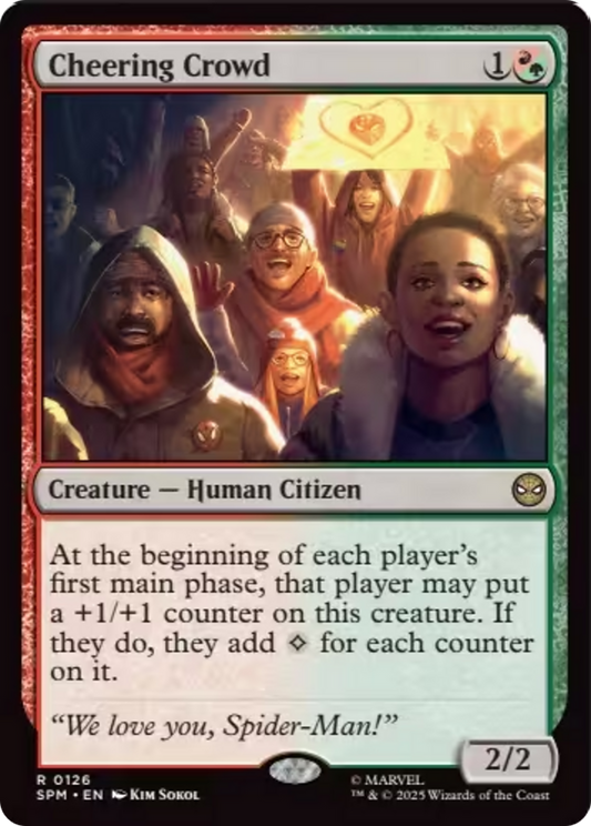 Cheering Crowd [Marvel's Spider-Man] [Foil]