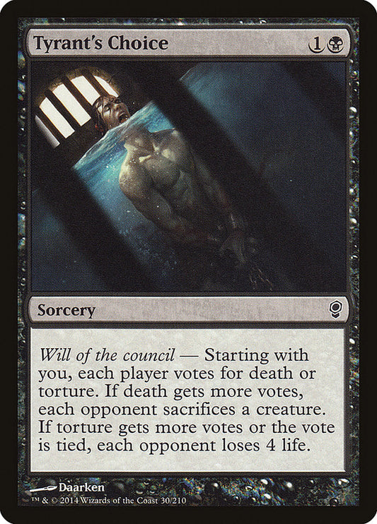 Tyrant's Choice [Conspiracy] [Foil]
