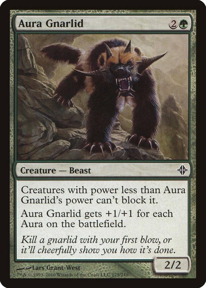 Aura Gnarlid [Rise of the Eldrazi] [Foil]