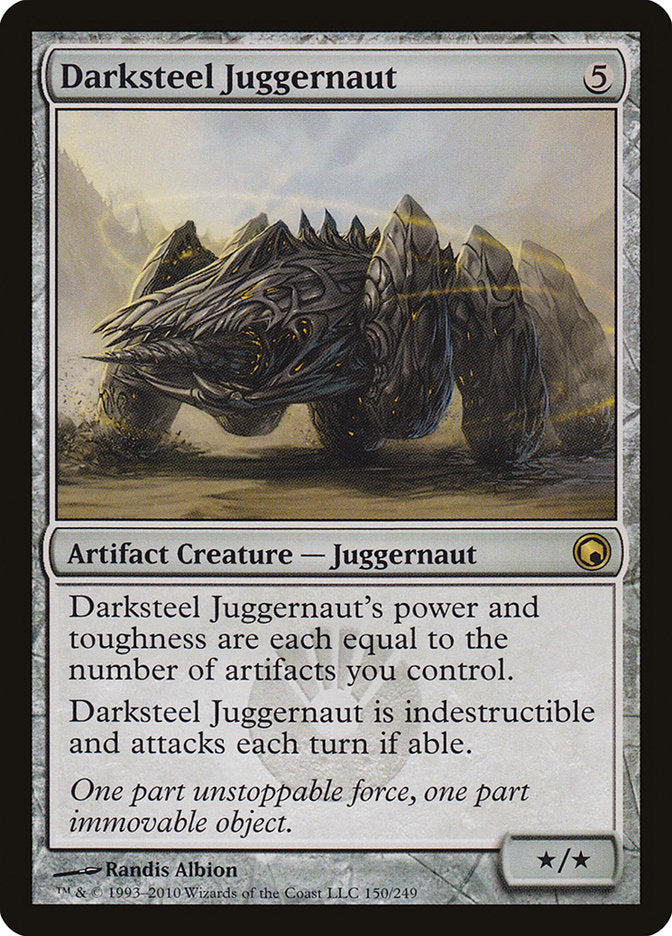 Darksteel Juggernaut [Scars of Mirrodin] [Foil]