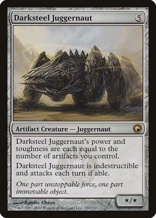 Darksteel Juggernaut [Scars of Mirrodin] [Foil]