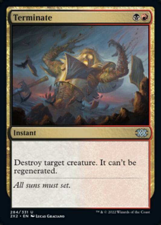 Terminate [Double Masters 2022] [Foil]