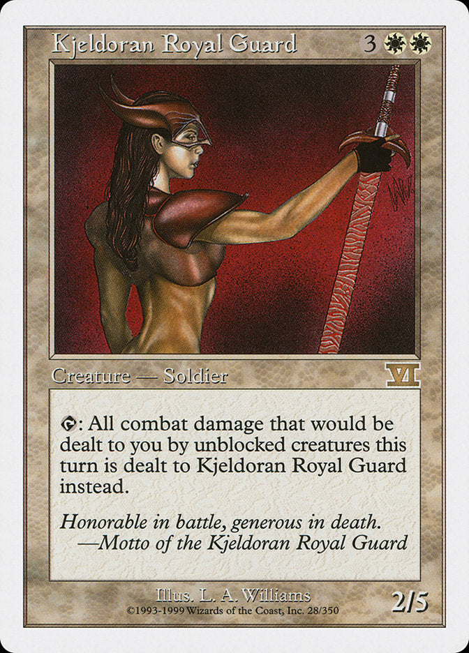 Kjeldoran Royal Guard [Sixth Edition]