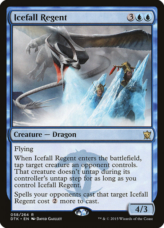 Icefall Regent [Dragons of Tarkir] [Foil]