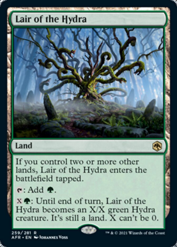 Lair of the Hydra [Dungeons & Dragons: Adventures in the Forgotten Realms] [Foil]