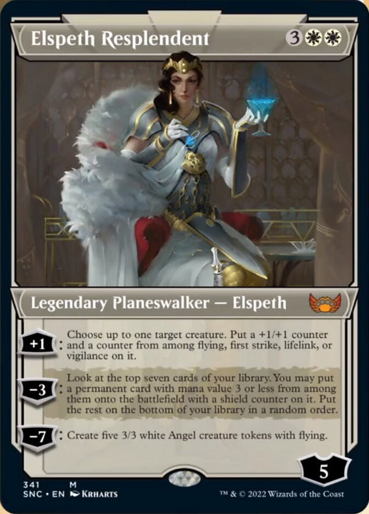 Elspeth Resplendent (Showcase Art Deco) [Streets of New Capenna] [Foil]