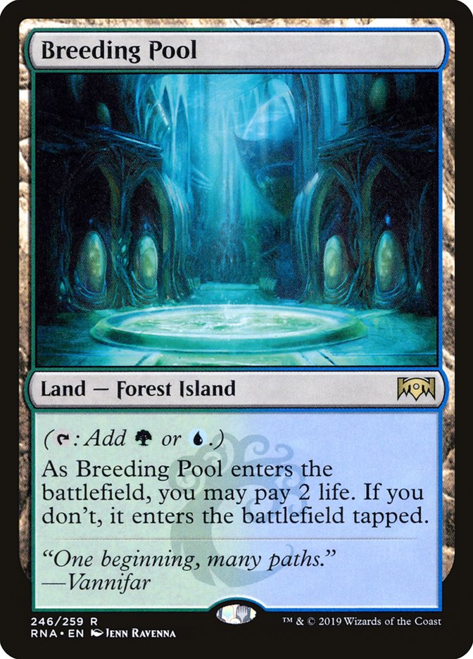 Breeding Pool [Ravnica Allegiance] [Foil]